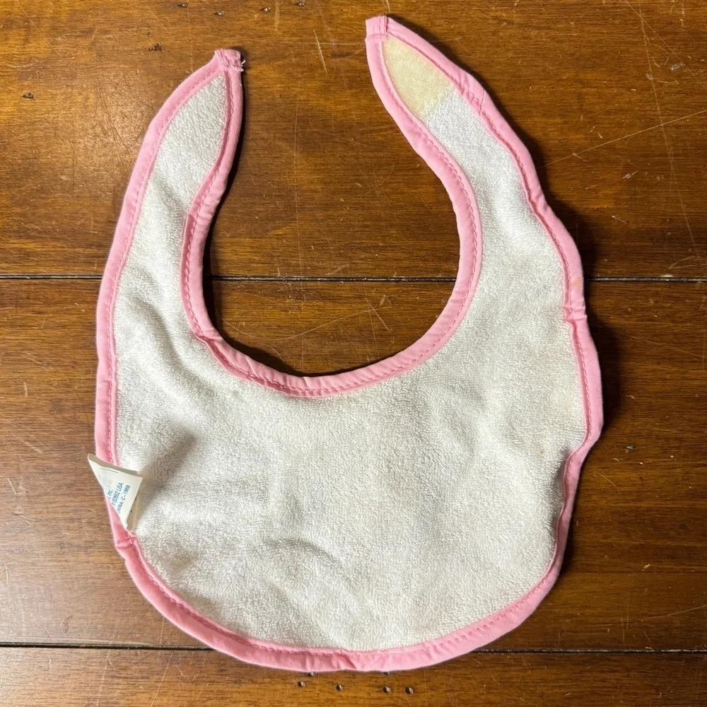 Vintage Colorful Playskool Baby Bib